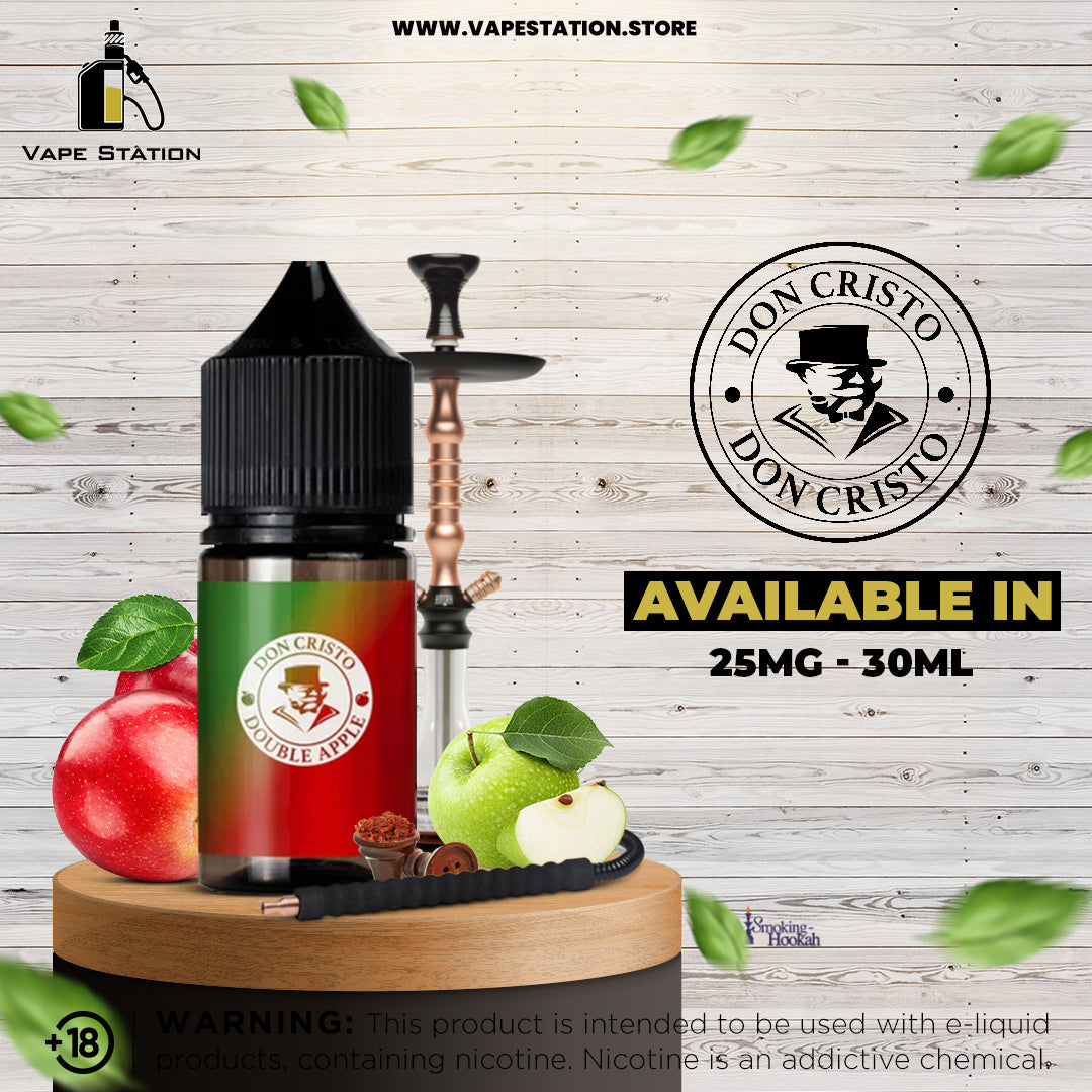 Double Apple By DON CRISTO (Saltnic)  Vape Station