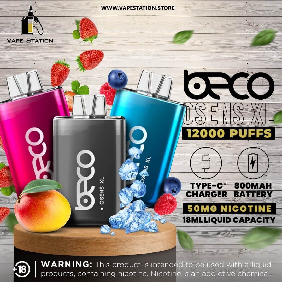elfbar nachfüll pod läuft aus VAPTIO BECO OSENS XL 12,000 Puffs Disposable Vape – Vape Station