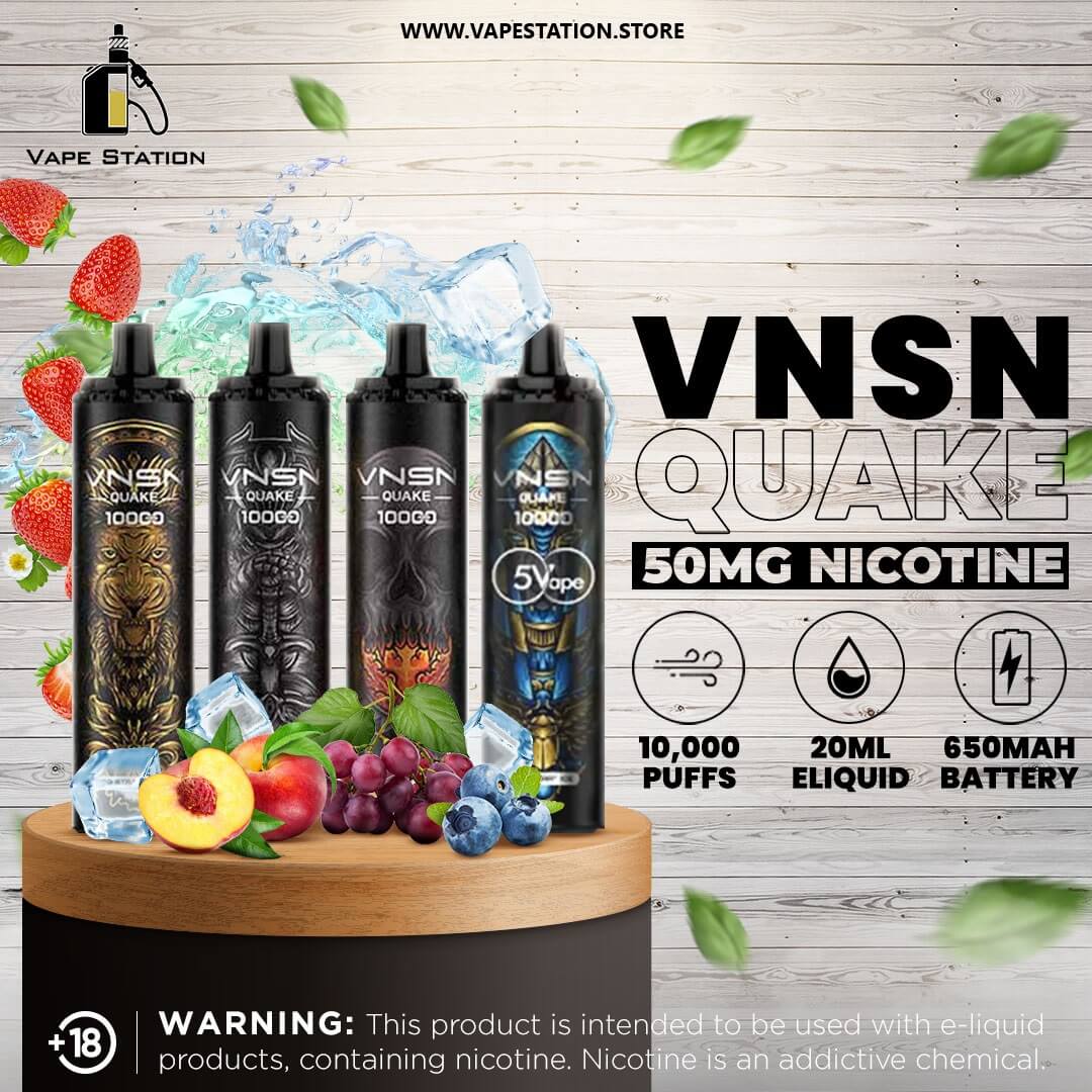 VNSN vape Quake Puff Disposable – Vape Station