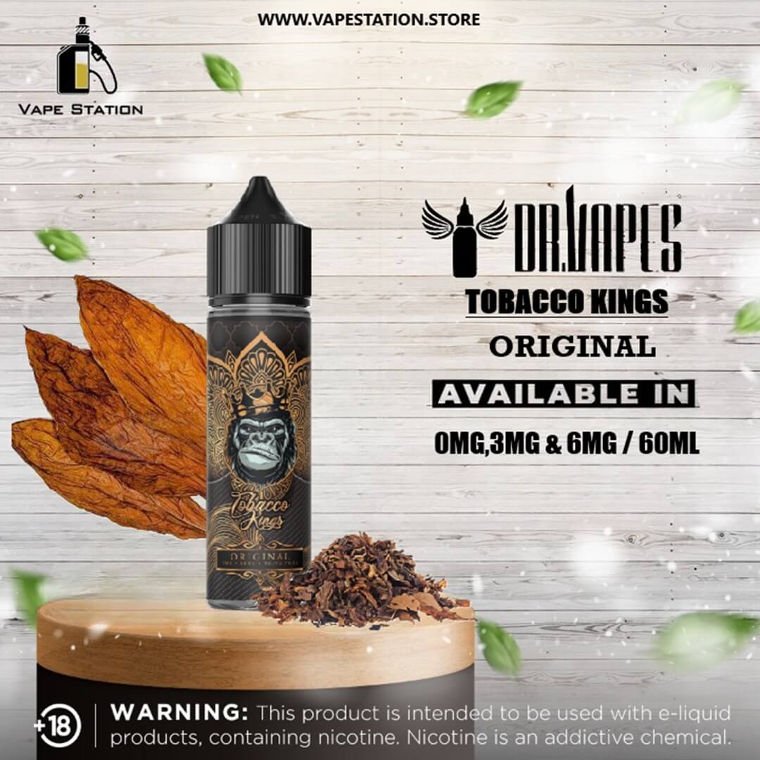 Tobacco Kings Original by DR. VAPES Vape Station Tobacco Kings Original by DR. VAPES Vape Station