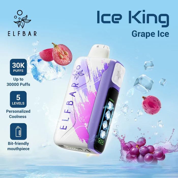 ELFBAR Ice King 30,000 Puffs Disposable Vape  Vape Station