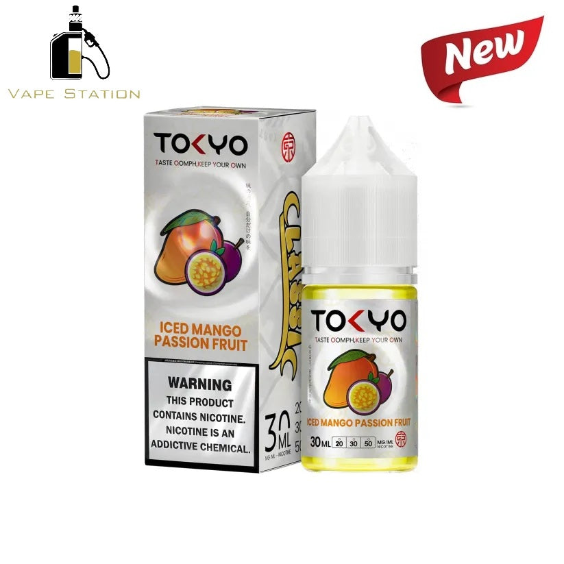 Iced Mango Passion Fruit By TOKYO (Saltnic) Vape Station Iced Mango Passion Fruit By TOKYO (Saltnic) Vape Station
