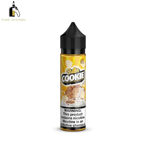 JDI Banana Butter Cookie E-Liquid (Freebase) - Vape Station