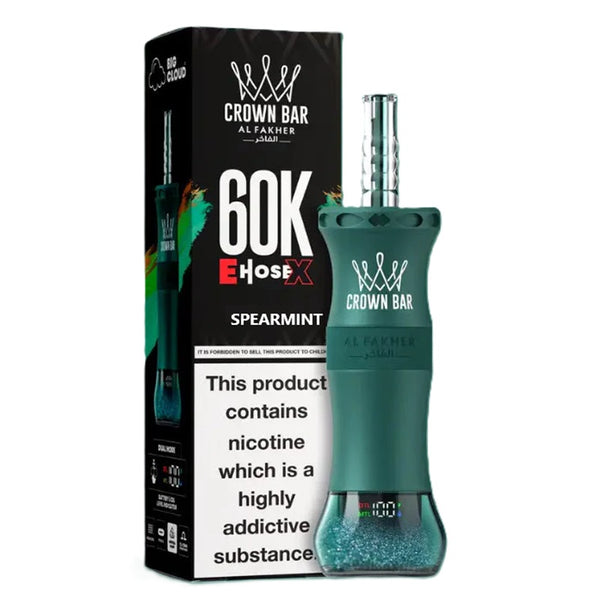 Al Fakher Crown Bar E-Hose X 60,000 Puffs Disposable Vape 6mg - Vape Station