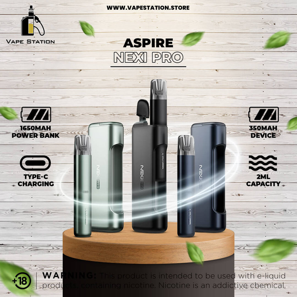 Aspire NEXI Pro Combo Pod System Kit Vape Station Aspire NEXI Pro Combo Pod System Kit Vape Station