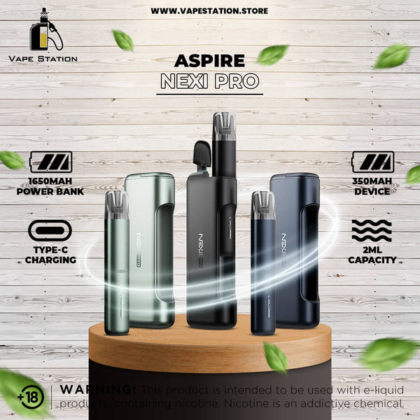 Aspire NEXI Pro Combo Pod System Kit