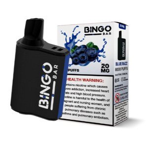 BINGO Bar 6000 Puffs Disposable Vape By VOUG (2% Nicotine)