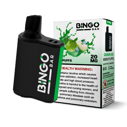 BINGO Bar 6000 Puffs Disposable Vape By VOUG (2% Nicotine)