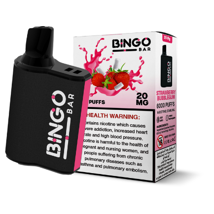 BINGO Bar 6000 Puffs Disposable Vape By VOUG (2% Nicotine)