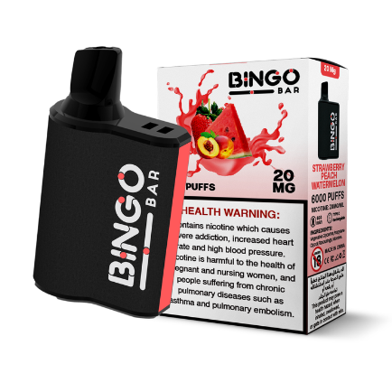 BINGO Bar 6000 Puffs Disposable Vape By VOUG (2% Nicotine)