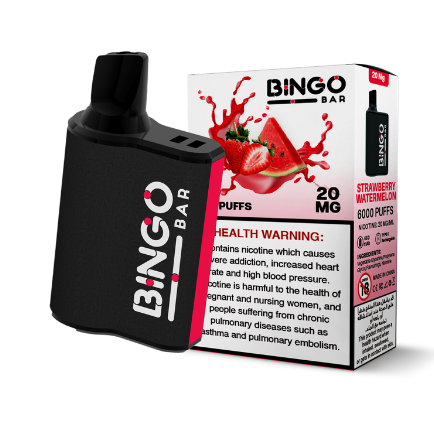 BINGO Bar 6000 Puffs Disposable Vape By VOUG (2% Nicotine)