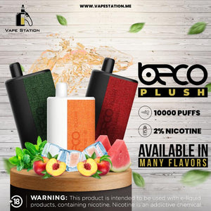 BECO Plush 10000 Puffs Disposable Vape ( 2% Nicotine)