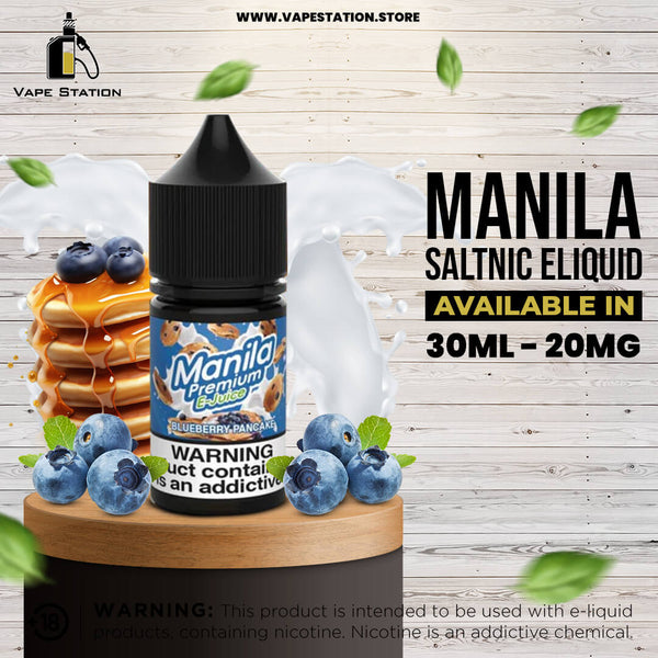 Blueberry Pancake by Manila Premium E-Juice (Saltnic)