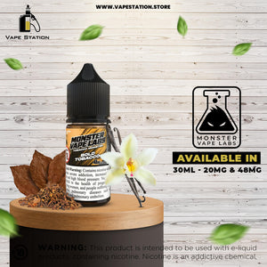 Bold Tobacco Monster by MONSTER VAPE LABS (Saltnic)  Vape Station