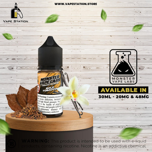 Bold Tobacco Monster by MONSTER VAPE LABS (Saltnic)