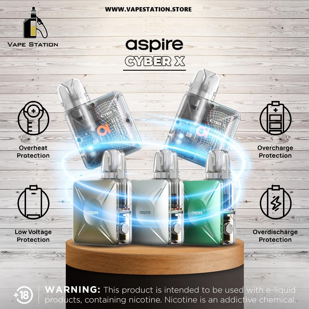 Aspire Cyber X Pod System kit 1000 mAh