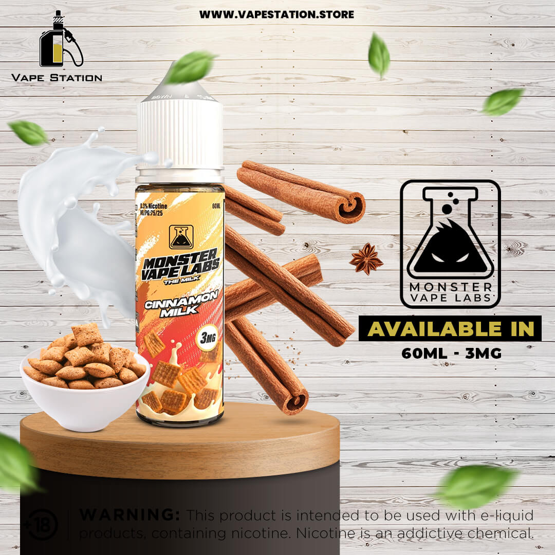 Cinnamon Milk by MONSTER VAPE LABS – Vape Station