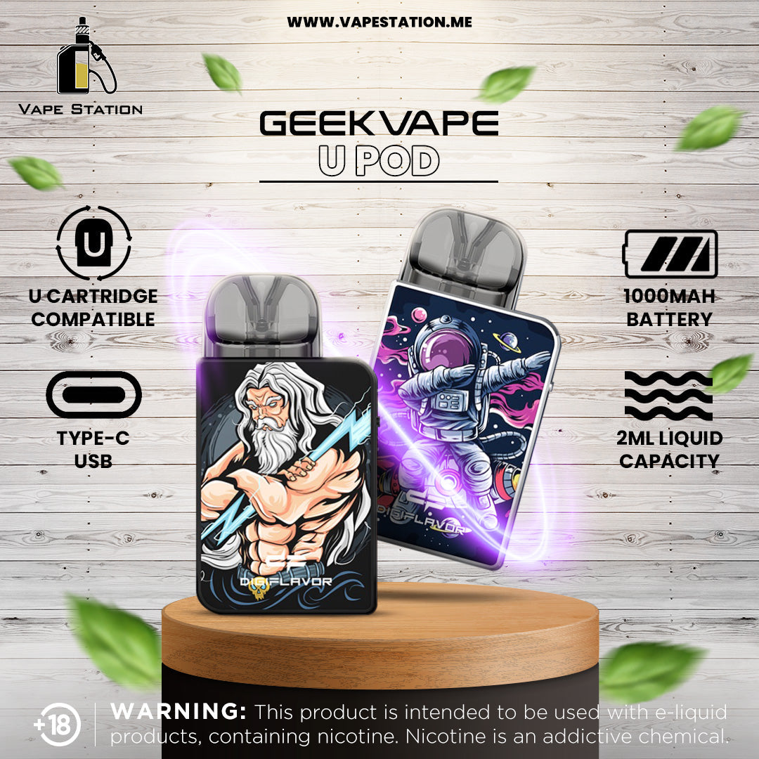 DIGIFLAVOR - U Pod Kit 1000mAh (GEEKVAPE U Series)