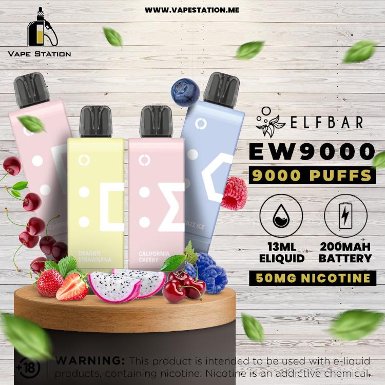 ELFBAR EW9000 Puffs Disposable (Pod Only)