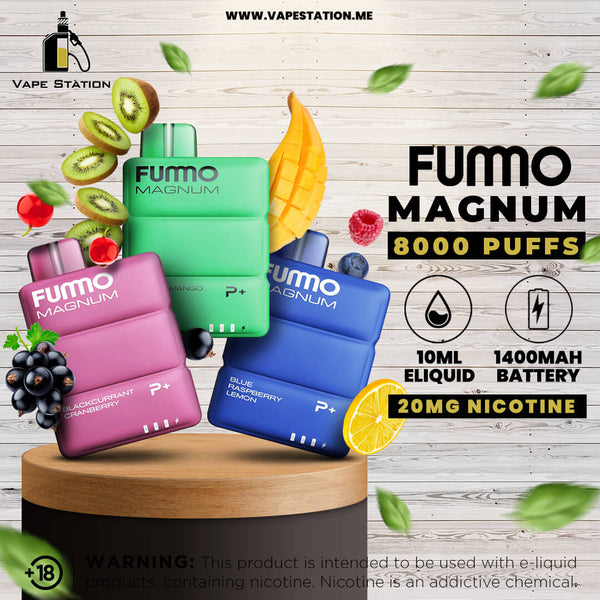 FUMMO MAGNUM 8000 Puffs Disposable Vape