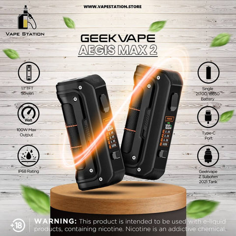 GeekVape MAX100 (AEGIS MAX 2) 100W BOX MOD