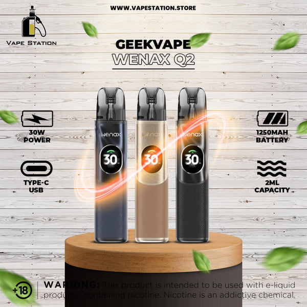 GEEKVAPE WENAX Q2 Pod System Kit 1250mAh