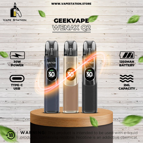 GEEKVAPE WENAX Q2 Pod System Kit 1250mAh