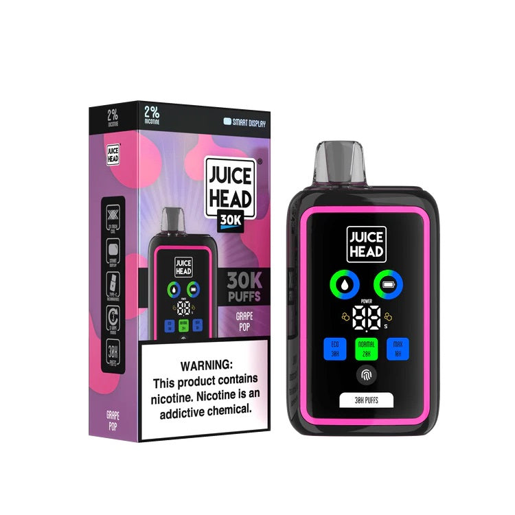 JUICE HEAD 30,000 Puffs Disposable Vape (20mg & 50mg) - Juice Head  Vape  Station
