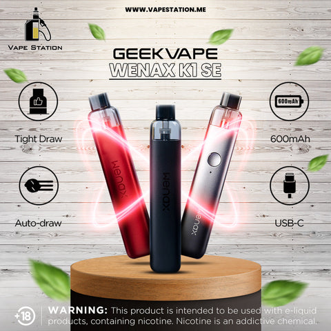 GeekVape Wenax K1 SE Pod Kit 600mAh