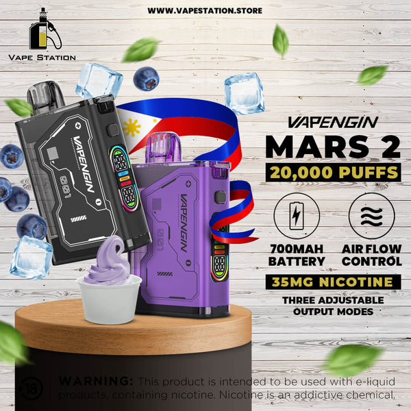 Vapengin MARS 2 20,000 Puffs Disposable vape - Vape Station