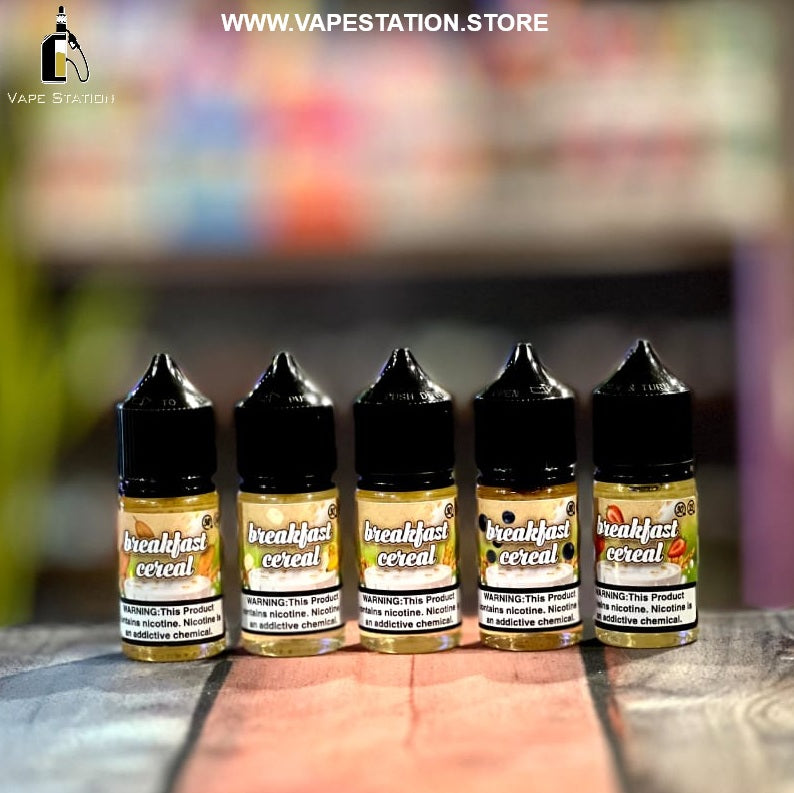 JDI Banana Breakfast Cereal E-Liquid 30ml (Saltnic) Vape Station JDI Banana Breakfast Cereal E-Liquid 30ml (Saltnic) Vape Station