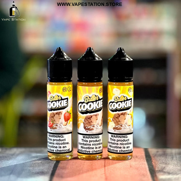 JDI Strawberry Butter Cookie E-Liquid (Freebase)