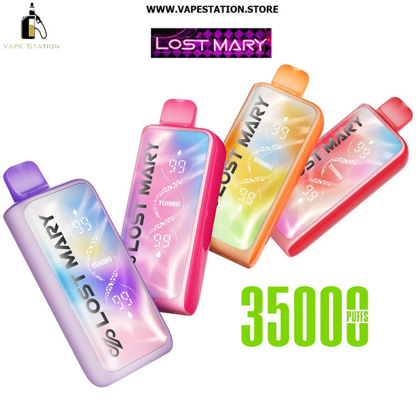 Lost Mary MT35000 Turbo Disposable Vape 35K Puffs - Vape Station