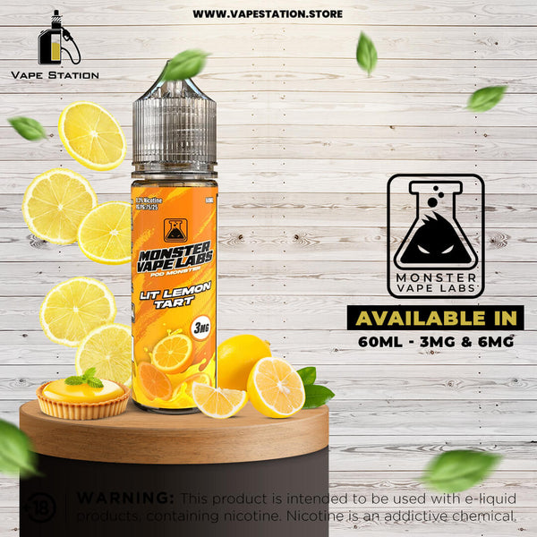 Lit Lemon Tart by MONSTER VAPE LABS