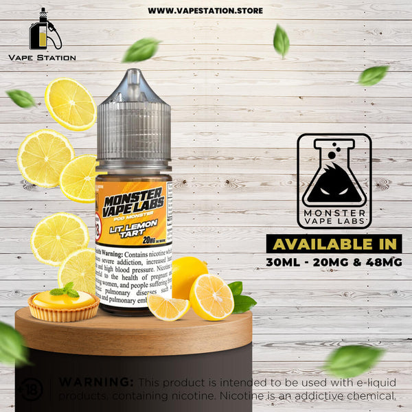 Lit Lemon Tart by MONSTER VAPE LABS (Saltnic)