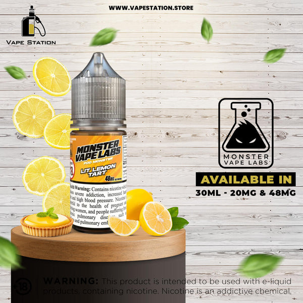 Lit Lemon Tart by MONSTER VAPE LABS (Saltnic)