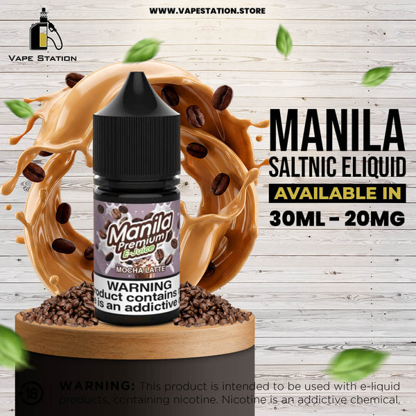Mocha Latte by Manila Premium E-Juice (Saltnic)