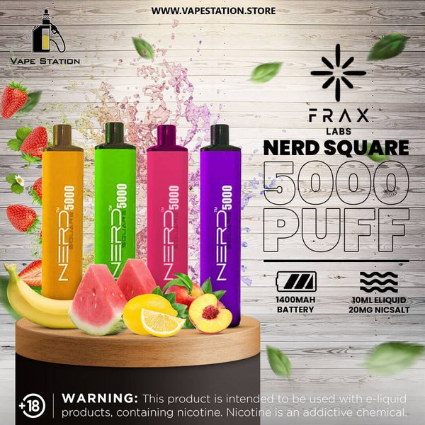 NERD Square 5000 Puffs Disposable Vape