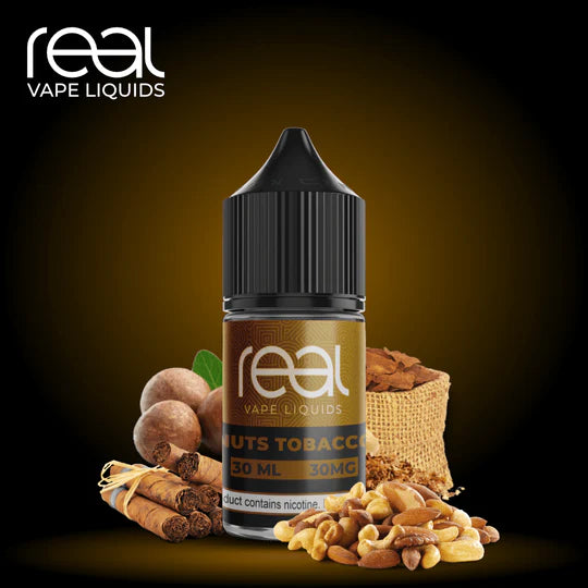 Real Vape Nuts Tobacco 30ml (Saltnic) – Vape Station