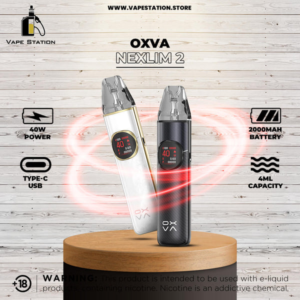 OXVA NeXLIM 2 Pod System Kit 2000mAh 40W - Vape Station
