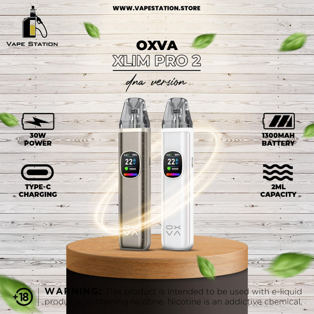 OXVA XLIM Pro 2 DNA Version Pod System Kit 1300mAh Vape Station OXVA XLIM Pro 2 DNA Version Pod System Kit 1300mAh Vape Station