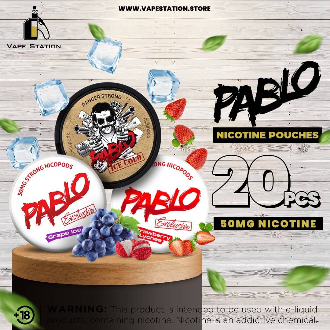 PABLO Nicotine Pouches 20pcs