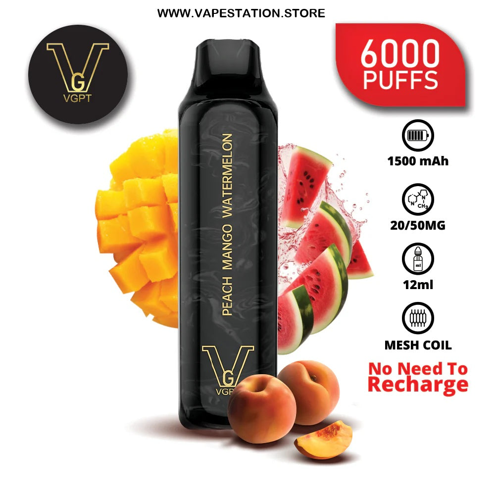 VGPT 6000 Puffs Disposable Vape Vape Station VGPT 6000 Puffs Disposable Vape Vape Station