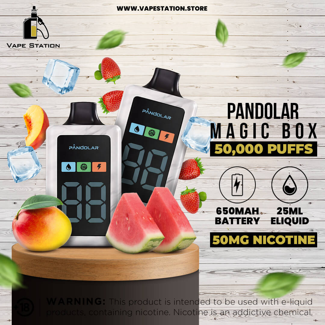 Pandolar Magic Box Disposable Vape 50,000 Puffs – Vape Station