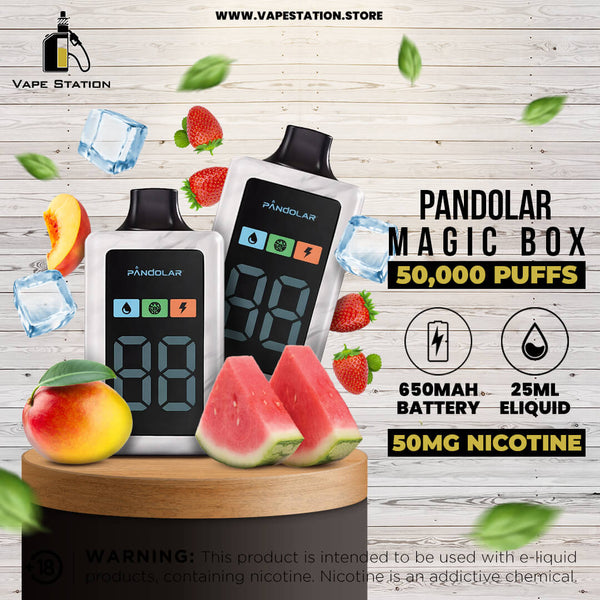 Pandolar Magic Box Disposable Vape 50,000 Puffs