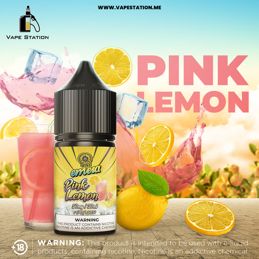 Pink Lemon by Emesa (Saltnic) Vape Station Pink Lemon by Emesa (Saltnic) Vape Station