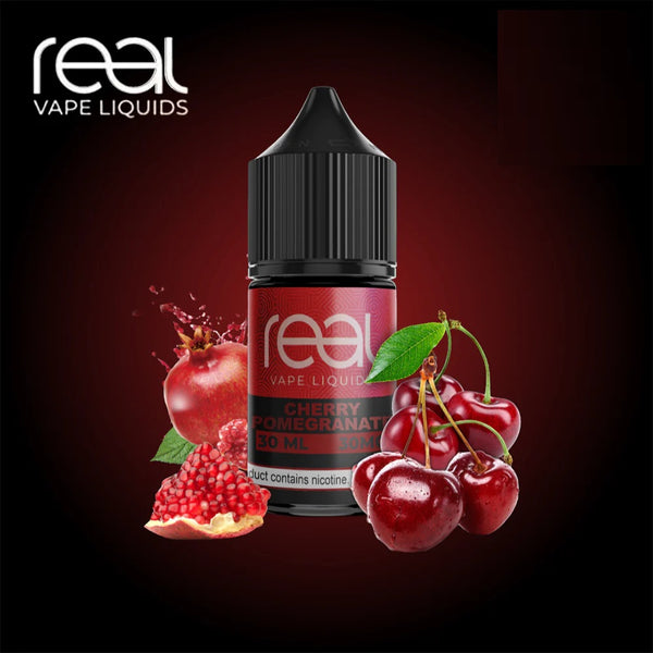 Real Vape Cherry Pomegranate 30ml (Saltnic) - Vape Station