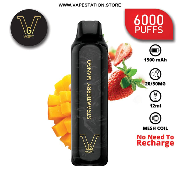 VGPT 6000 Puffs Disposable Vape