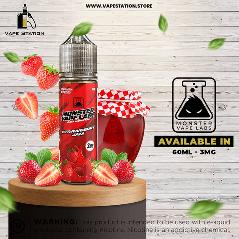 Strawberry Jam Monster by MONSTER VAPE LABS