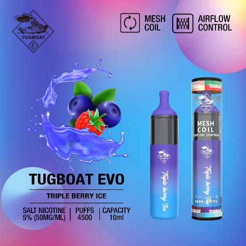 TUGBOAT EVO 4500 Puffs Disposable Vape